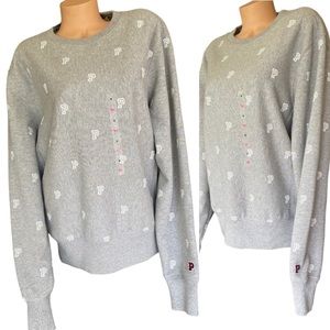 PINK Victoria’s Secret crew neck sweater medium New with tags